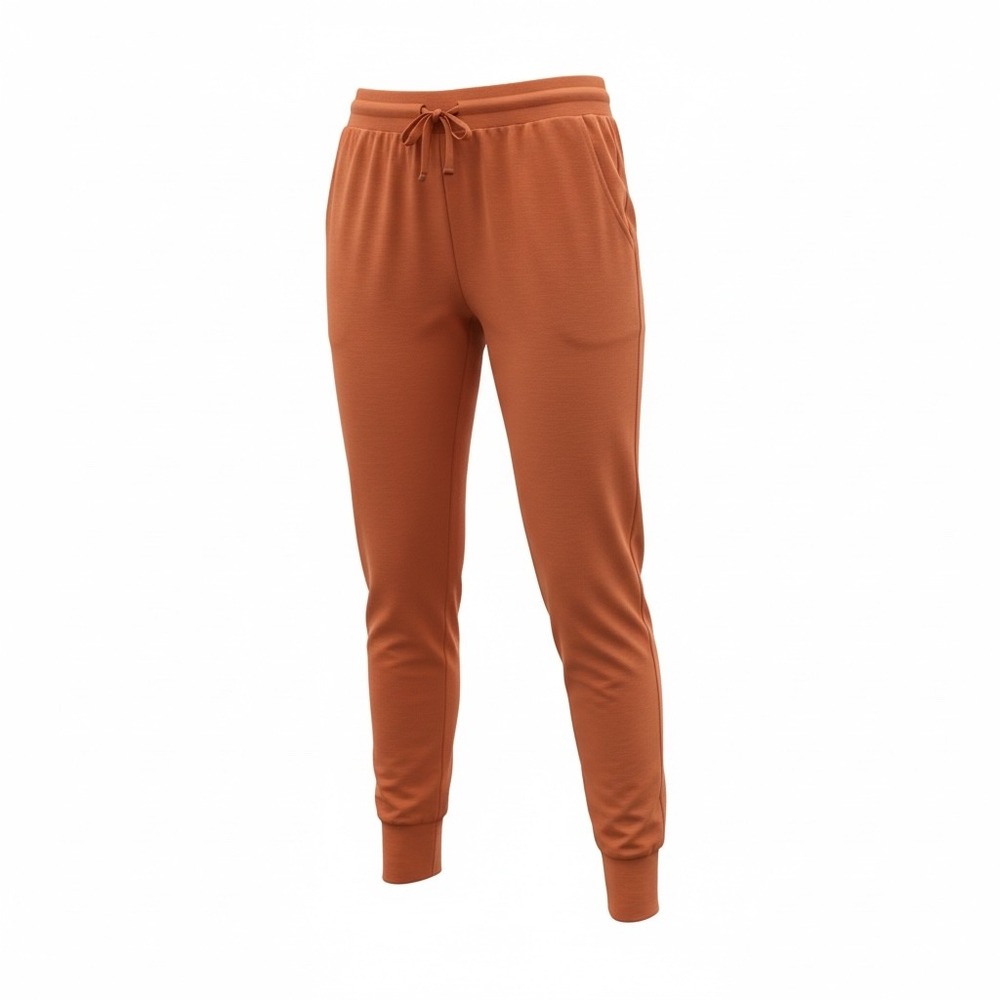 Bubble Baby Rust Orange Bamboo Viscose Jogger Pants XXS/XS